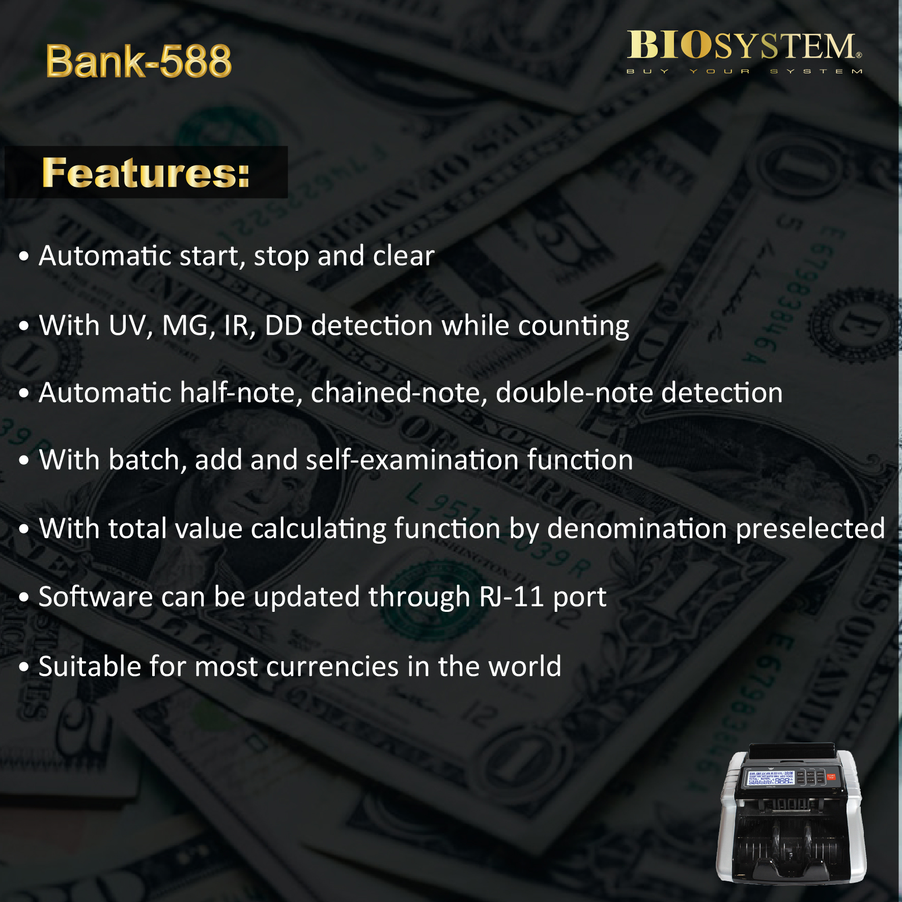 Bank 588 – Biosystem